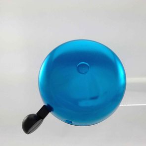 Fahrradklingel Neon blue