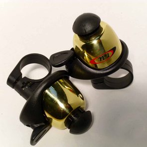 Bell Brassbell with black button