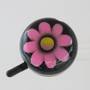 Fahrradklingel Pinke Blume